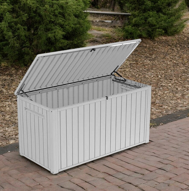 170 Gal. Resin Deck Box Large Indoor/Outdoor Storage