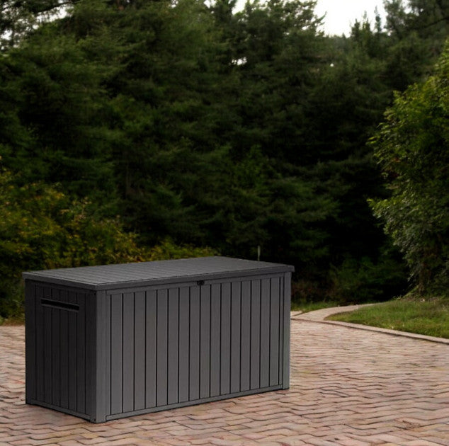 170 Gal. Resin Deck Box Large Indoor/Outdoor Storage