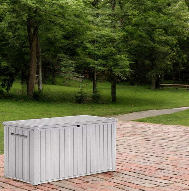 170 Gal. Resin Deck Box Large Indoor/Outdoor Storage