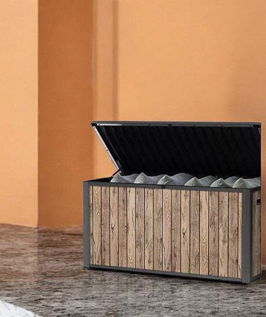 170 Gal. Resin Deck Box Large Indoor/Outdoor Storage