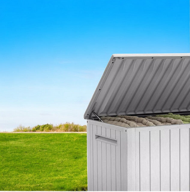 170 Gal. Resin Deck Box Large Indoor/Outdoor Storage