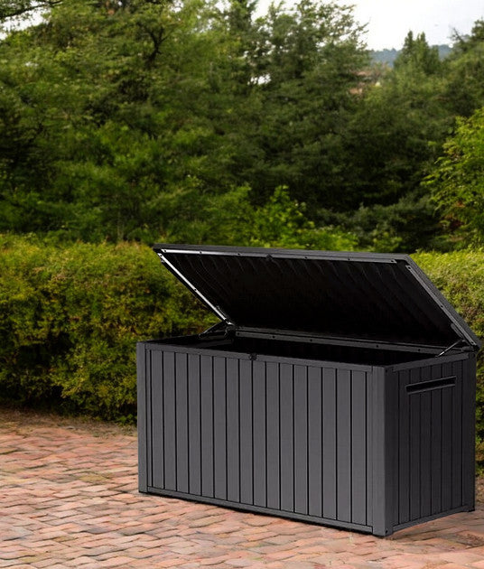 170 Gal. Resin Deck Box Large Indoor/Outdoor Storage