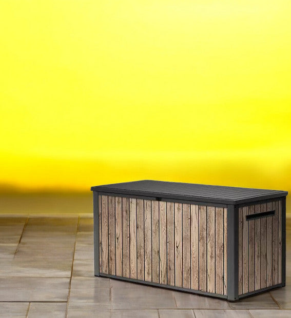 170 Gal. Resin Deck Box Large Indoor/Outdoor Storage
