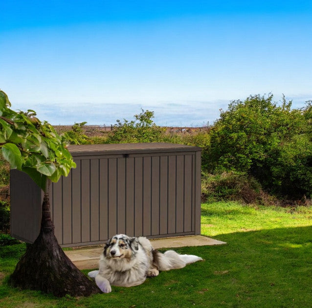 170 Gal. Resin Deck Box Large Indoor/Outdoor Storage