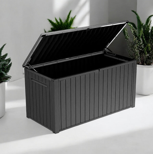 170 Gal. Resin Deck Box Large Indoor/Outdoor Storage