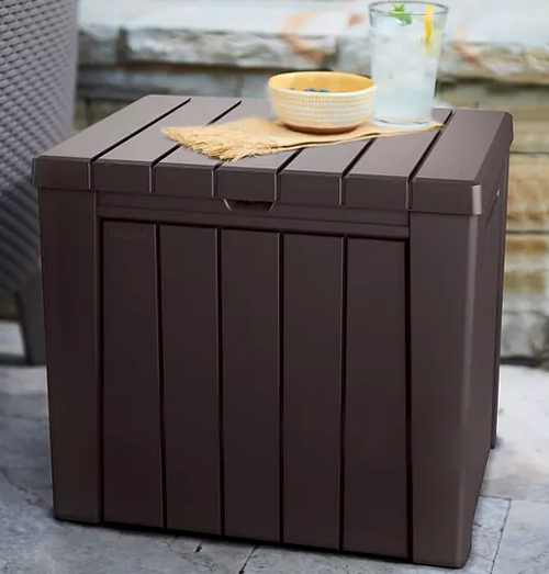 Keter Urban 30-Gallon Outdoor Deck Box/Storage Table