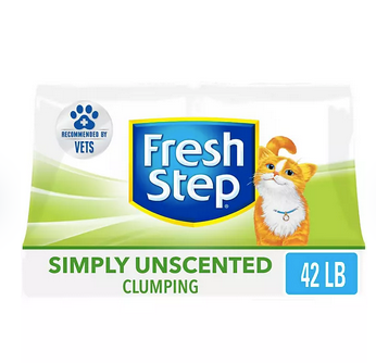 Fresh Step Simply Unscented Clumping Cat Litter (42 lbs.)