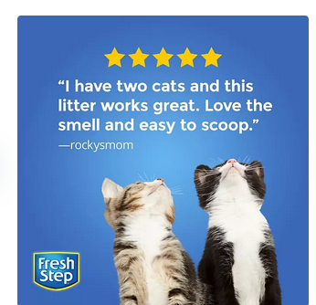 Fresh Step Extra Strength Multi-Cat Scented Clumping Litter with Febreze (42 lbs.)