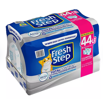 Fresh Step Total Control Scented Clumping Litter with Febreze (44 lbs.)