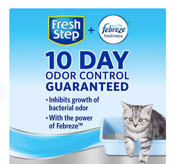 Fresh Step Total Control Scented Clumping Litter with Febreze (44 lbs.)