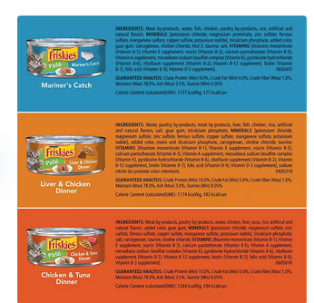 Purina Friskies Pate Wet Cat Food, Variety Pack (5.5 oz., 60 ct.)